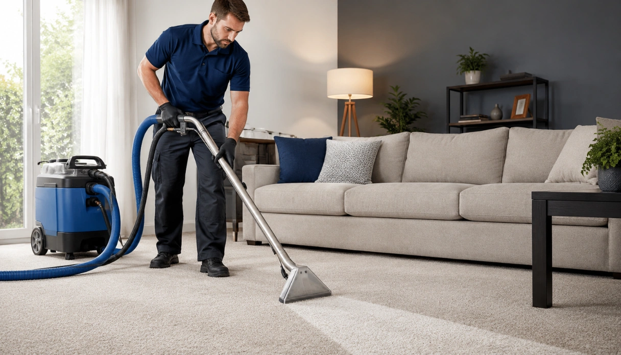 Extract Carpet Cleaning Van